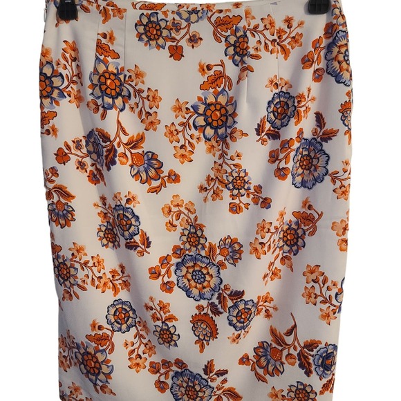 Ann Taylor Factory Floral Skirt Spring Skirt - Picture 1 of 9